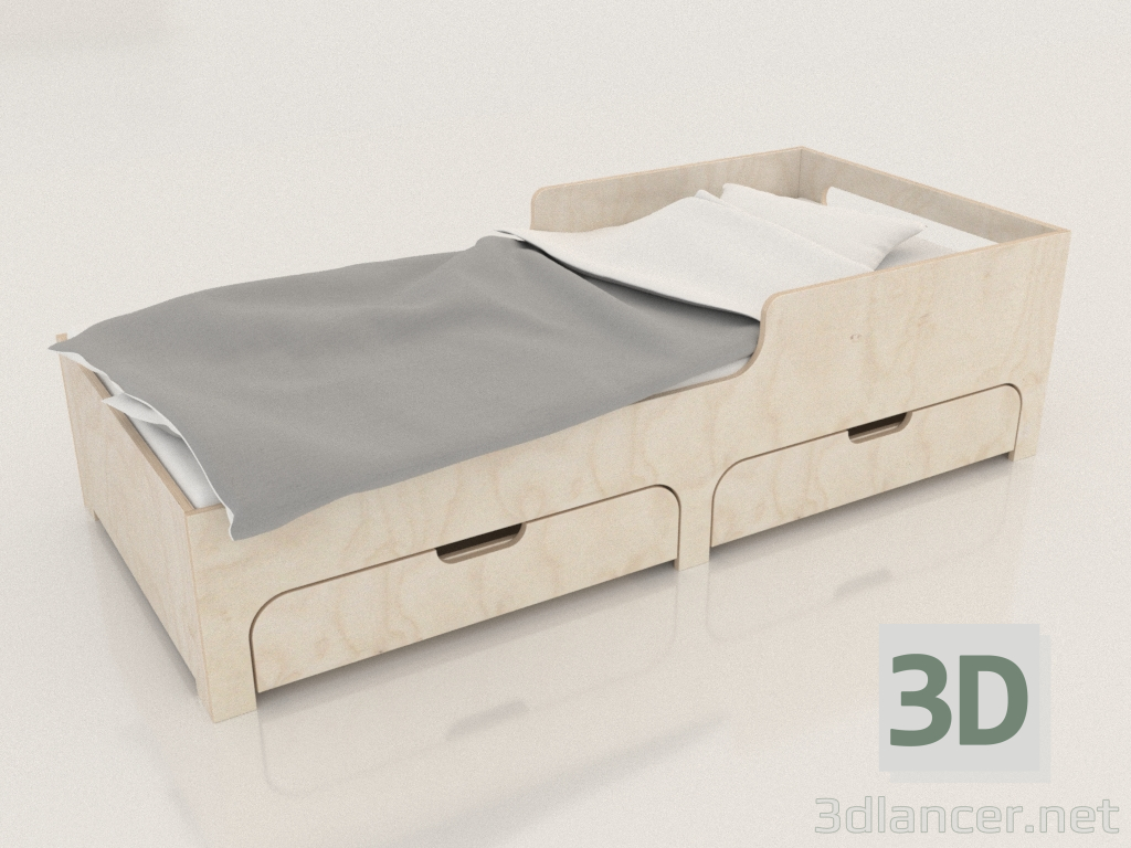 3d model Bed MODE CR (BNDCR1) - preview