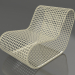 3d model Club chair without rope (Gold) - preview