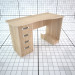 3d Desk Irin model buy - render