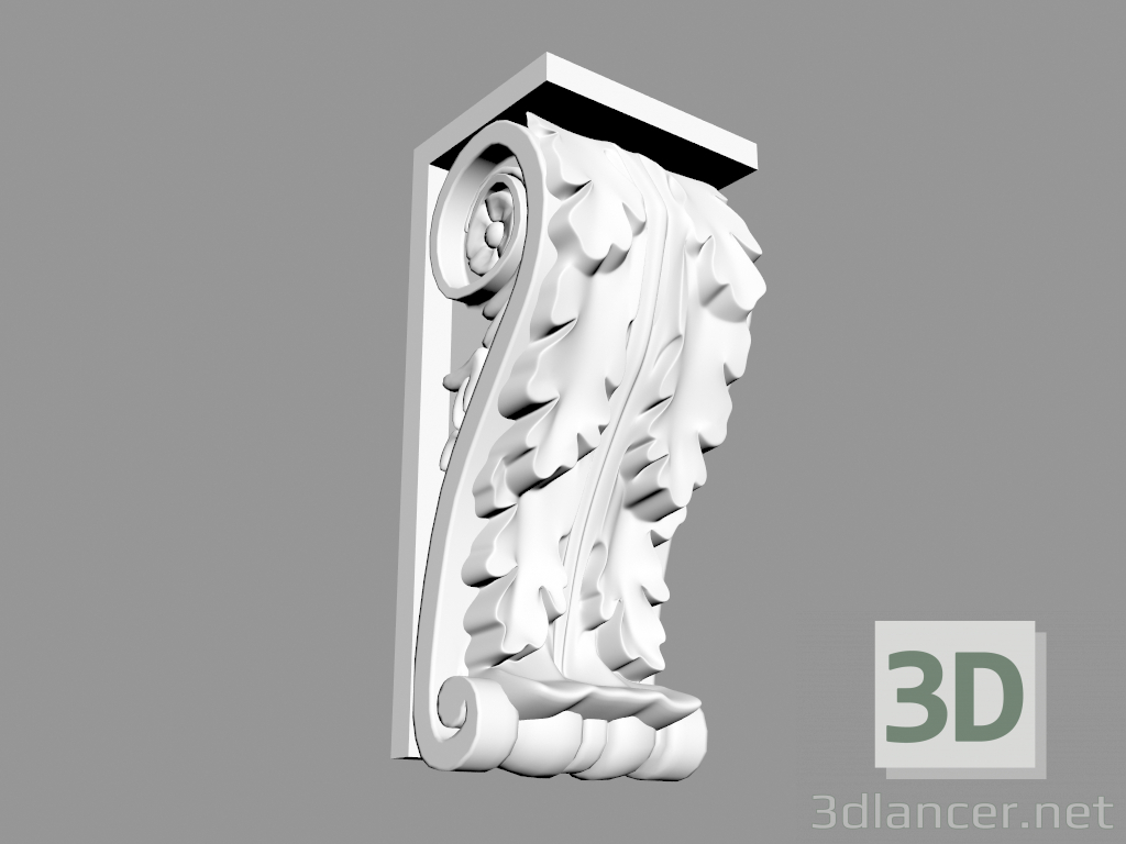 3D modeli Braketi (KR15) - önizleme