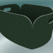 3D modeli Sepet Geri Yükleme (Koyu Yeşil) - önizleme