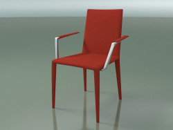 Chair 1708BR (H 85-86 cm, with armrests, full fabric upholstery)