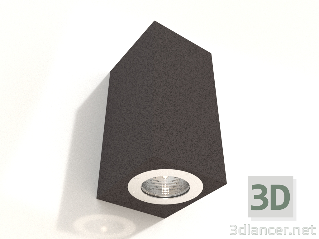 3d model Wall street lamp (7183) - preview