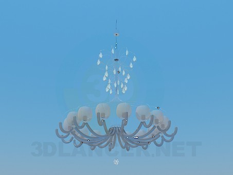 modelo 3D Araña de luces - escuchar modelo 3D Araña de luces - escuchar