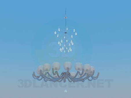 modelo 3D Araña de luces - escuchar modelo 3D Araña de luces - escuchar
