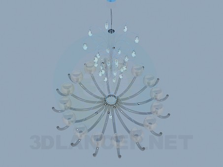modelo 3D Araña de luces - escuchar modelo 3D Araña de luces - escuchar