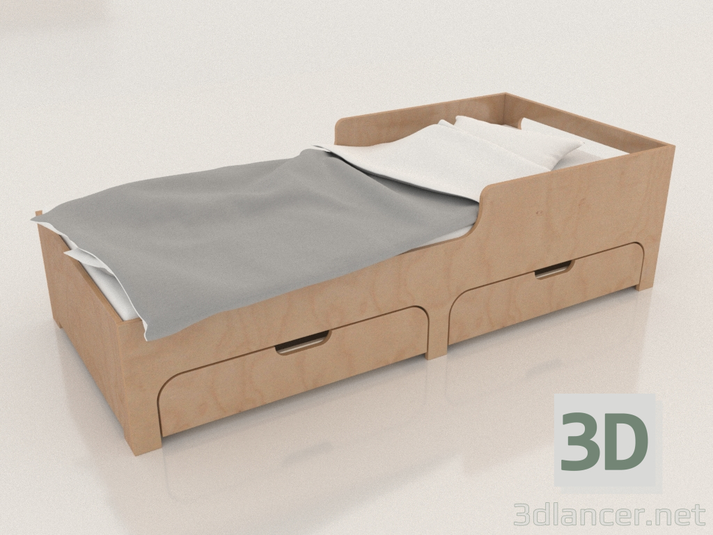 3 डी मॉडल बेड मोड सीआर (बीवीडीसीआर1) - पूर्वावलोकन