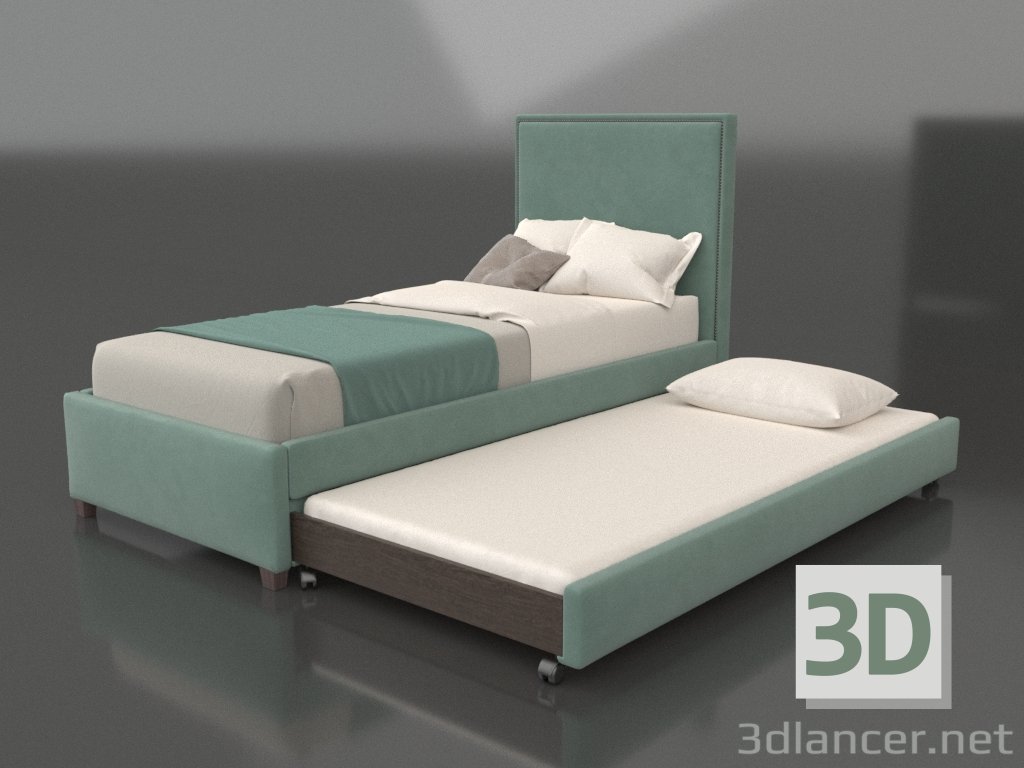 3d model Cama infantil Sídney - vista previa