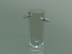 Peixe de ilusão de vaso (A 30cm, D 12cm)