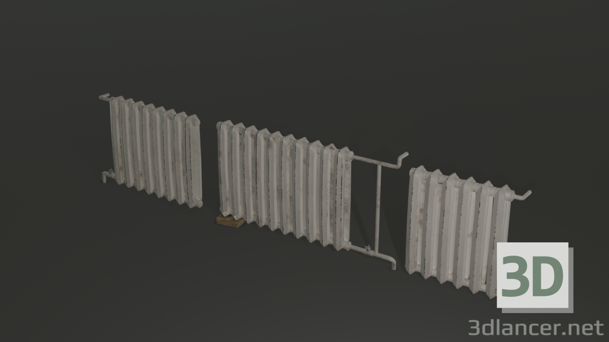 modello 3D di radiatori comprare - rendering