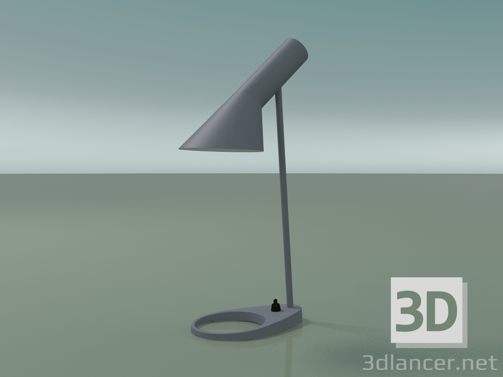 modello 3D Lampada da tavolo AJ TAVOLO MINI (20W E14, GRIGIO CHIARO) - anteprima