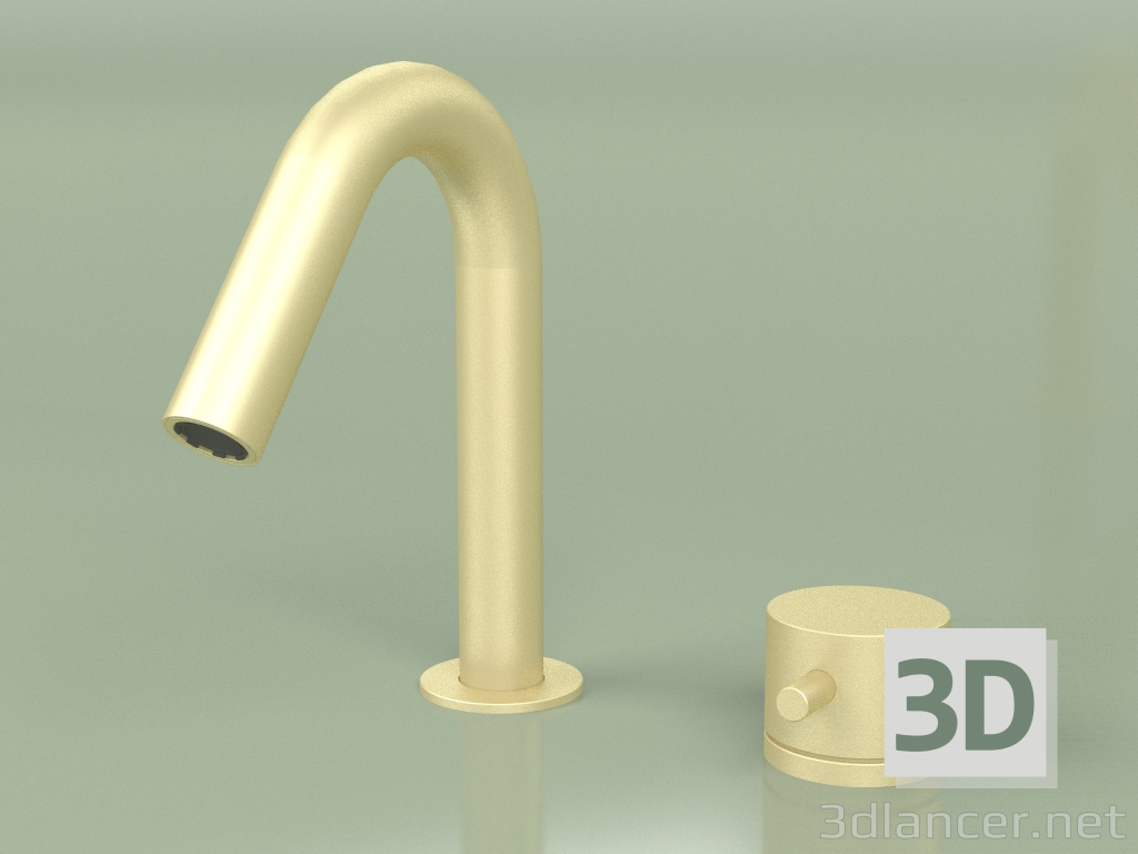3D modeli Döner ağızlı iki delikli karıştırıcı H 165 mm (13 31, OC) - önizleme