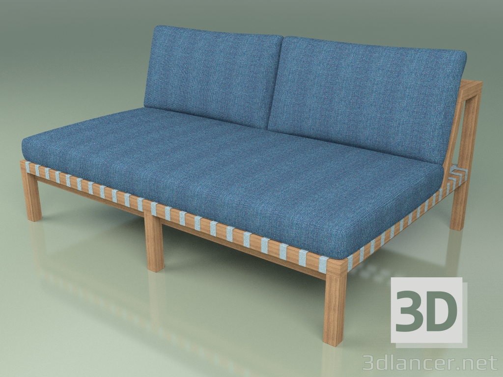 3d model Sofa (central module) 123 - preview