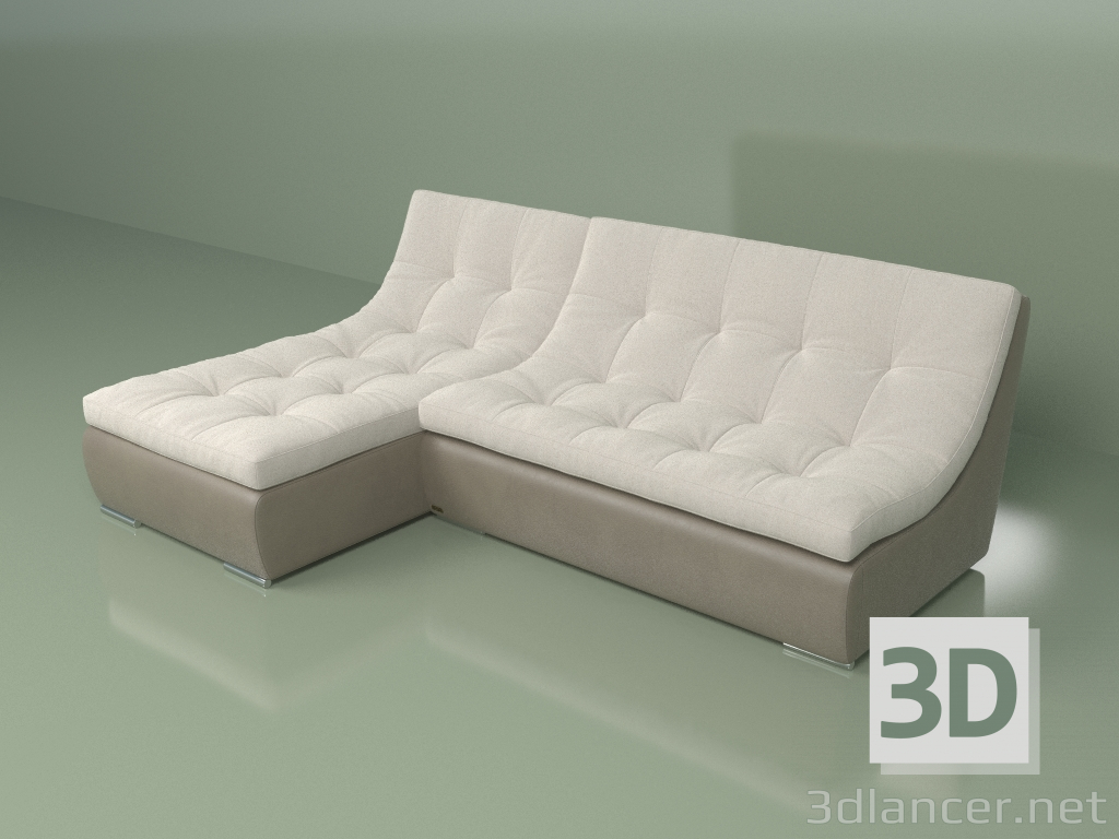 3D Modell Modulares Sofa Porto Puma (Set 2) - Vorschau