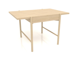 डाइनिंग टेबल डीटी 09 (1200x840x754, लकड़ी सफेद)