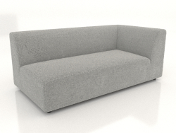 Corner sofa module (L) 173 extended right