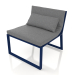 modèle 3D Chaise longue (Bleu nuit) - preview