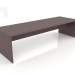 3d model Dining table 300 (Burgundy anodized) - preview