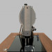 Modelo 3d Máquina de costura Singer - preview