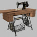 3d model Sewing Machine Singer - preview