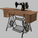 3d model Sewing Machine Singer - preview