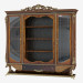 3d model Bookcase in classical style 207 - preview