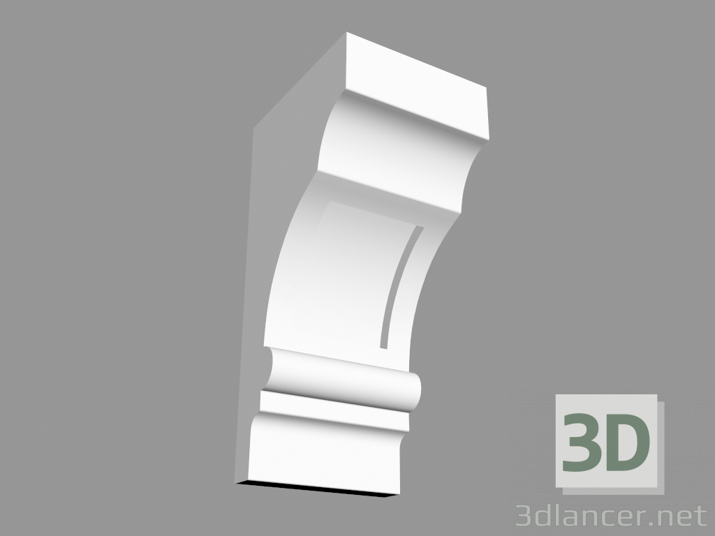 3D modeli Braket (КР17) - önizleme