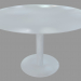 Modelo 3d Mesa de jantar (D120 lacado branco) - preview