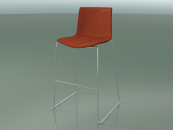 Bar chair 0321 (on a slide, with removable leather upholstery, cover 1)