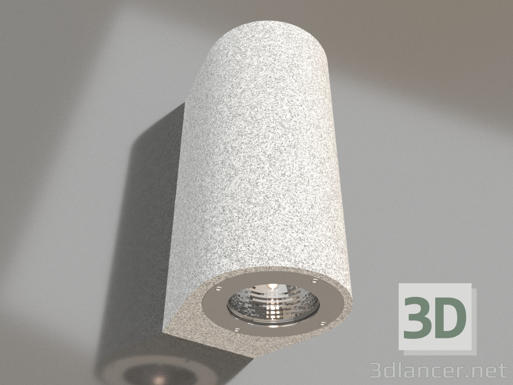 3D Modell Wand-Straßenlampe (7180) - Vorschau