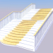 modèle 3D Escaliers - preview