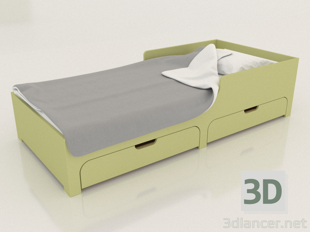 3 डी मॉडल बेड मोड सीआर (BDDCR2) - पूर्वावलोकन