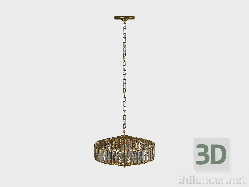 modello 3D Lampada a sospensione lampadario di EBRINA (CH098) - anteprima