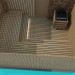 modello 3D Sauna in legno - anteprima