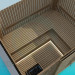 3D modeli Ahşap sauna - önizleme