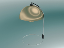Lámpara de mesa Flowerpot (VP4, Ø23cm, H 35.9cm, latón pulido)