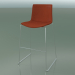 3d model Bar chair 0321 (on a slide, with removable leather upholstery, cover 3) - preview