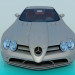 modèle 3D 2005 Mercedes-Benz SLR - preview
