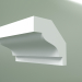 3D modeli Alçı korniş (tavan kaidesi) KT110 - önizleme