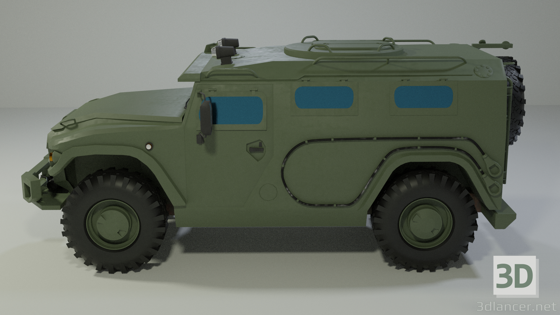 3d Model SBM VPK-233136 "Tiger" | 71838 | 3dlancer.net