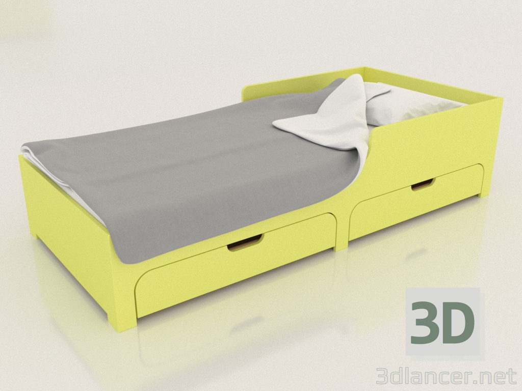 3d модель Ліжко MODE CR (BJDCR2) – превью