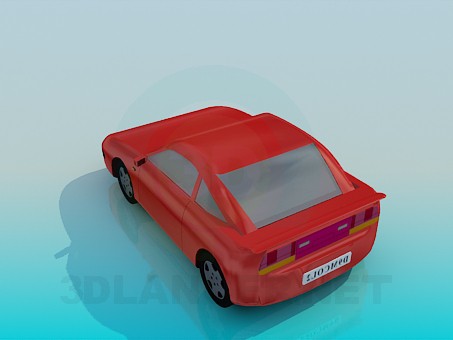 3d модель Спортивна машина – превью 3d модель Спортивна машина – превью