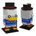 Lego Scrooge McPato Huey Dewey Louie 3D modelo Compro - render