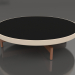 modèle 3D Table basse ronde Ø90x22 (Sable, DEKTON Domoos) - preview