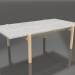 modello 3D Tavolino Eugene (Cemento chiaro, Rovere chiaro) - anteprima