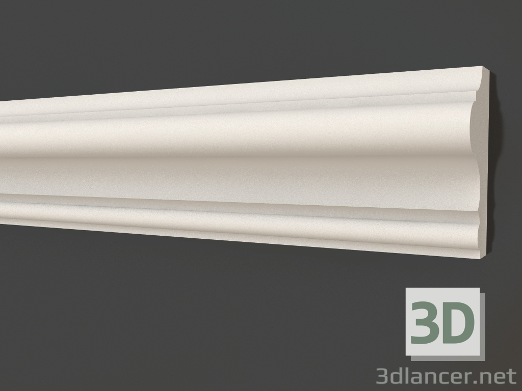 3d model Plaster molding LG 019 3 (30х14) - preview