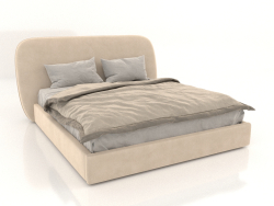 ट्यूलिप असबाबवाला बिस्तर