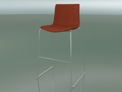Bar chair 0321 (on a slide, with removable leather upholstery, cover 2)