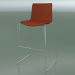 3d model Bar chair 0321 (on a slide, with removable leather upholstery, cover 2) - preview