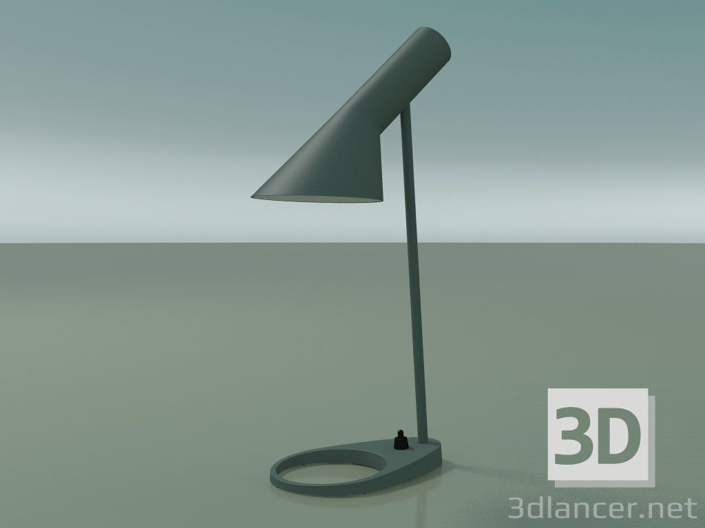 3d model Lámpara de mesa AJ TABLE MINI (20W E14, PALE PETROLEUM) - vista previa